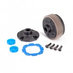 [Traxxas] AX9481 Differential with steel ring gear/ side cover plate/ gasket/ x-rings (2)/ 2.5x10mm BCS (4)