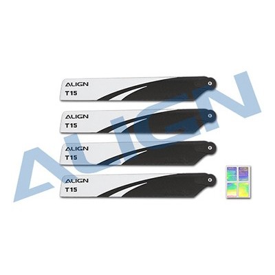 [˾ũ] HD120BT [ALIGN] T15 Main Blades(Carbon)