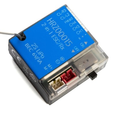 �˾���ũ HRZ00015 [Axial] ESC/Receiver, 2.4Ghz, EC2: 1/24