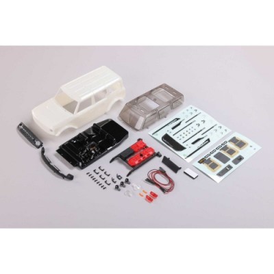 �˾���ũ AXI200009 [Axial] Body, White: SCX24 Ford Bronco