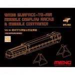 [Meng] CESPS-063 1/35 9M38 Surface-to-Air Missile Display Racks and Missile Container