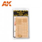 [AK interactive] CAK8226 1/35 LASER CUT WOOD BOX 005 - 9 UNIT