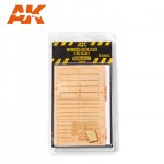 [AK interactive] CAK8225 1/35 LASER CUT WOOD BOX 003 - 5 UNIT