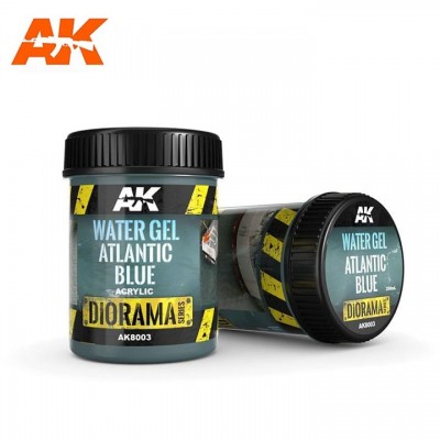 [˾ũ] CAK8003 [AK interactive] CAK8003 WATER GEL ATLANTIC BLUE- 250ml