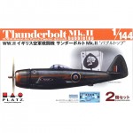 [PLATZ] BPPDR-25 1/144 Thunderbolt Mk.ll Bubble Top WW2 RAF - 2Kits