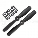 HQProp 5x4.5 Bullnose ����ġ BLACK (Carbon Mix) 2pcs