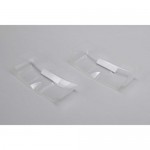[TLR Racing] 6.5 Lightweight Rear Wing, Clear, Precut (2)