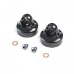 [TLR Racing] Domed Bleeder Shock Caps, Aluminum, G3 (2): 22