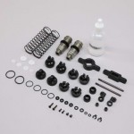 [TLR Racing] 42MM SHOCK SET, G3 3MM, TICN (2)