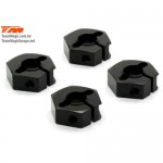 [TEAM MAGIC] Alum. Wheel Adapter-BK (4)