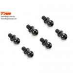 [TEAM MAGIC] Alum. 5x4mm Ball Stud (6)