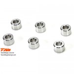 [TEAM MAGIC] 3x6x4mm Alum. Washer (6)