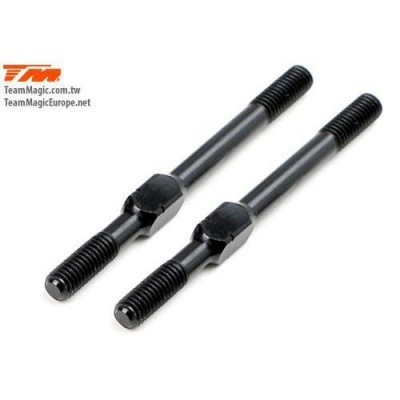 [˾ũ] 116134ABK [TEAM MAGIC] 3x40mm Alum.7075 Adjustable Rod (2)-BK