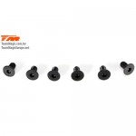 [TEAM MAGIC] 3x6mm Steel FH Screw (6)