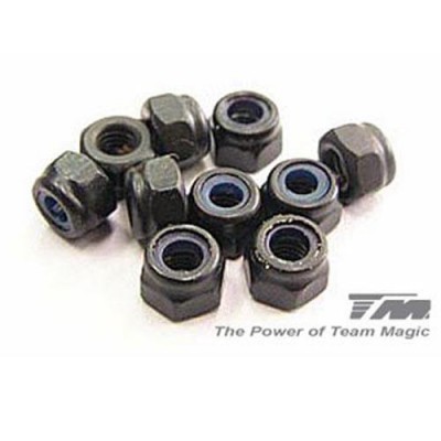 [˾ũ] 111007ST [TEAM MAGIC] 3mm Steel Locknut (10)