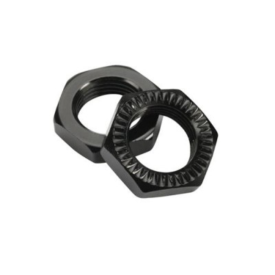 [˾ũ] 505231BK-1 [TEAM MAGIC] Serrated Wheel Nut (2)- Black