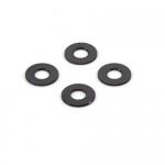[TEAM DURANGO] SHIM 3.5x8x0.5mm (4pcs) (BLACK)