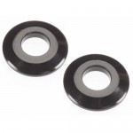 [TEAM DURANGO] ALUMINIUM WING BUTTON (2pcs) (BLACK)