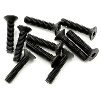 [˾ũ] TD704013 [TEAM DURANGO] FLAT HEAD HEX CS SCREW M3x14mm (10pcs)