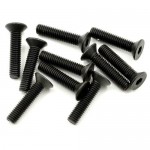 [TEAM DURANGO] FLAT HEAD HEX CS SCREW M3x14mm (10pcs)