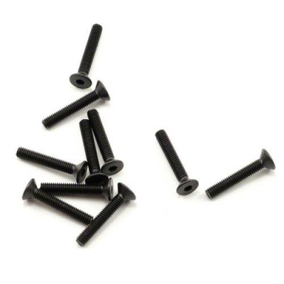 [˾ũ] TD704001 [TEAM DURANGO] FLAT HEAD HEX CS SCREW M3x18mm (10pcs)