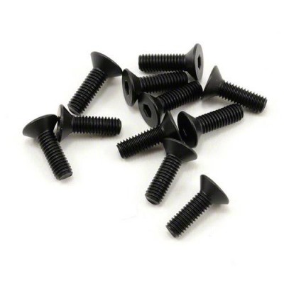 [˾ũ] TD704007 [TEAM DURANGO] FLAT HEAD HEX CS SCREW M3x10mm (10pcs)