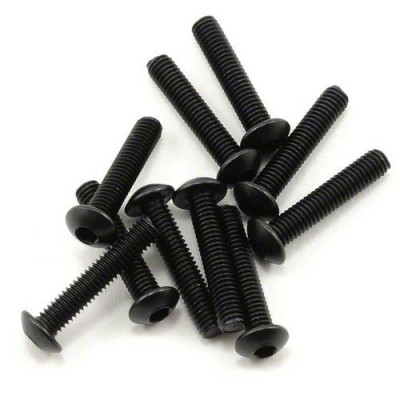 [˾ũ] TD705003 [TEAM DURANGO] BUTTON HEAD HEX SCREW M3x15mm (10pcs)
