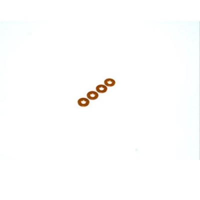 [˾ũ] TD709055 [TEAM DURANGO] ALUMINIUM SPACER 8x3x0.50mm (4pcs)(GOLD)