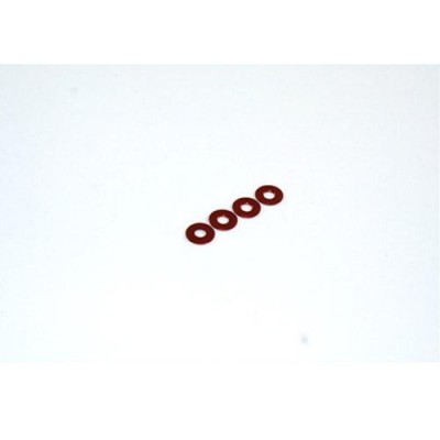 [˾ũ] TD709056 [TEAM DURANGO] ALUMINIUM SPACER 8x3x0.50mm (4pcs)(RED)