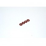 [TEAM DURANGO] ALUMINIUM SPACER 8x3x0.50mm (4pcs)(RED)