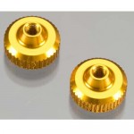 [TEAM DURANGO] ALUMINIUM THUMB NUT (2pcs)(GOLD)