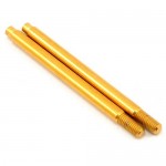 [TEAM DURANGO] TITANIUM NITRIDE FRONT SHOCK SHAFT (44MM) GOLD (2pcs)