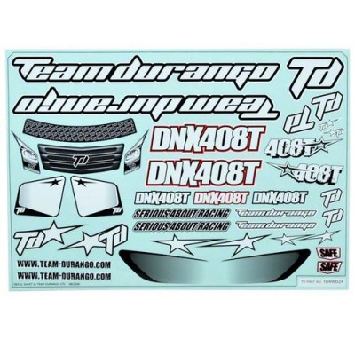 [˾ũ] TD490024 [TEAM DURANGO] DNX408T DECAL SHEET