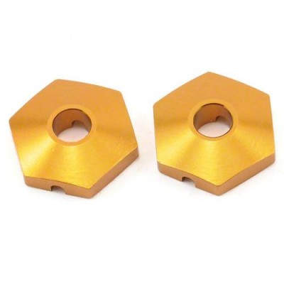 [˾ũ] TD310137 [TEAM DURANGO] ALLOY WHEEL HEX (15mm)(2pcs)(GOLD)