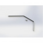 [TEAM DURANGO] ANTI-ROLL BAR FRONT 2.1mm WHITE