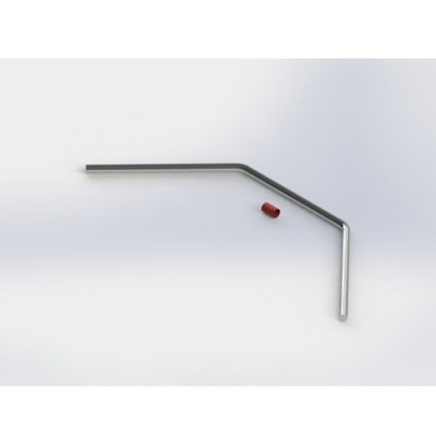 [˾ũ] TD330693 [TEAM DURANGO] ANTI-ROLL BAR FRONT 2.5mm RED
