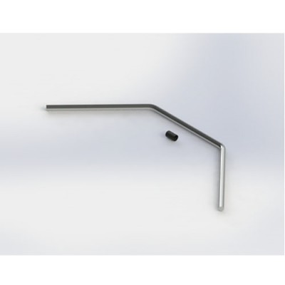 [˾ũ] TD330700 [TEAM DURANGO] ANTI-ROLL BAR REAR 2.9mm BLACK