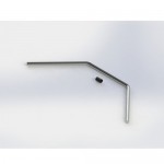 [TEAM DURANGO] ANTI-ROLL BAR FRONT 2.6mm BLACK