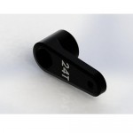 [TEAM DURANGO] ALUMINIUM 24T SERVO HORN (Black)