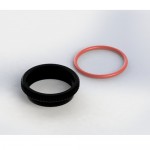 [TEAM DURANGO] 16mm SHOCK PRELOAD NUT & O-RING (BLACK)