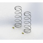 [TEAM DURANGO] SHOCK SPRING 84mm YELLOW (62 gf/mm)(2pcs)