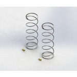 [TEAM DURANGO] SHOCK SPRING 70mm YELLOW (80 gf/mm)(2pcs)