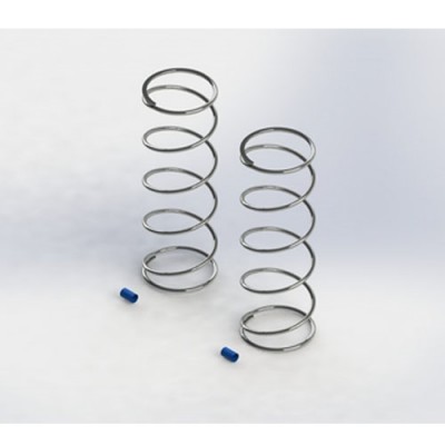 [˾ũ] TD330782 [TEAM DURANGO] SHOCK SPRING 84mm BLUE (52 gf/mm)(2pcs)