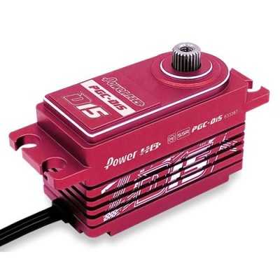 �˾���ũ D15-RED [POWER HD] D15 High Voltage 18kg / 0.08 Sec Low Profile Servo