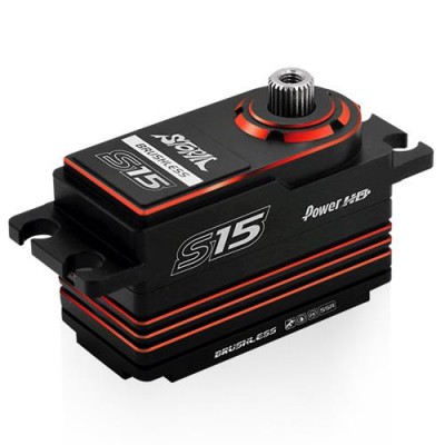 �˾���ũ S15-RED [POWER HD] S15 SANWA SSR, HV, Low Profile Brushless Servo (16.5Kg / 0.05sec)