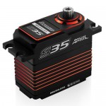 [POWER HD] S35 SANWA SSR, HV, Brushless Servo (35.0Kg / 0.07sec)