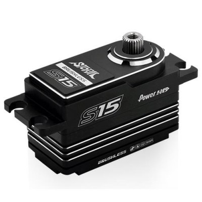 �˾���ũ S15-SILVER [POWER HD] (��� SSR ����) SANWA SSR, HV, Low Profile, Brushless Servos 16.5Kg / 0.05sec