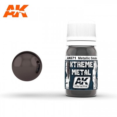 [�˾���ũ] CAK671 [AK interactive] [35ml]CAK671 XTREME METAL METALLIC SMOKE