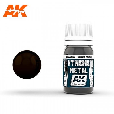 [�˾���ũ] CAK484 [AK interactive] [35ml]CAK484 XTREME METAL BURNT METAL