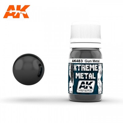 [�˾���ũ] CAK483 [AK interactive] [35ml]CAK483 XTREME METAL GUN METAL